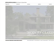 Tablet Screenshot of denoldervleugels.nl